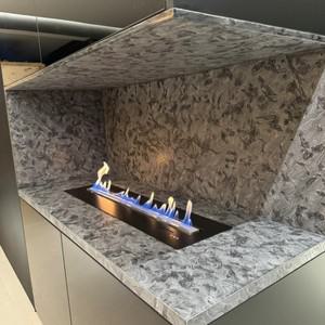 투야 와이파이 스마트 버너 카민 전기 직사각형 바이오에탄올 화로 중국 무배기 벽난로 인서트