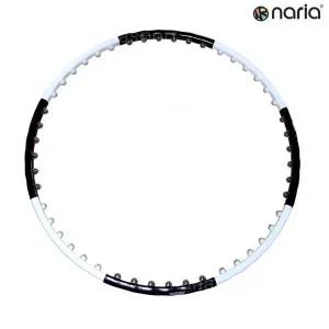 고품질 나리아 훌라후프 웨이스트 뷰티라인 참숯 1.2kg 후프 홈트 (WFG63HI)