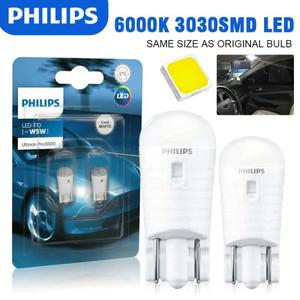 필립스호환 LED 자동차 인테리어 라이트 번호판 문짝 전구  백색 방향 지시등  T10 W5W 울티논 프로 3000