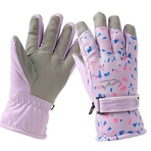 스키장갑 터치 팔레트 여성용 방한 보드 스노보드 (WFG29EO)