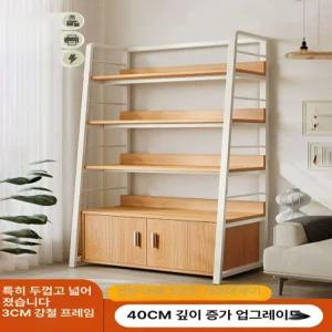 원목 카페 진열대 호두색 월넛색 정리대 빵집 시더 진열장 디저트 베이커리 매장 디스플레이