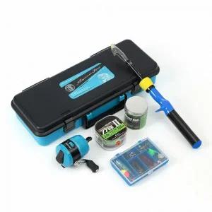 [골드스마일]배스 초보용 스핀캐스트 루어 낚시대 릴 세트