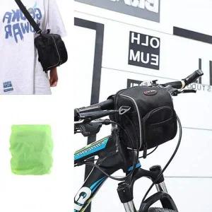 [골드스마일]전동킥보드 자전거 헤드 토트백 방수 레인커버 반사안전가방