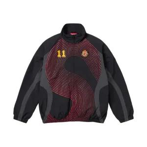 Supreme S Logo Track Jacket Black 24FW