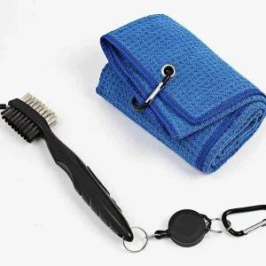 릴 홀더 골프채 클럽 브러쉬 타월 헤드 골프 골프볼 (WFG1OQC)