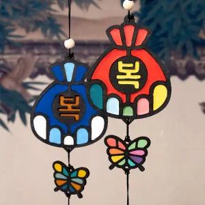 [민화샵] 클레이 새해 도어벨