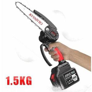 전기톱 독일기술 무선충전식 6인치 배터리 체인톱 고출력 체인 8인치 소형 전정기 전동