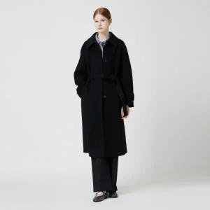 [롯데백화점]씨씨콜렉트 블렌드 벨티드 롱코트 C254MSG179