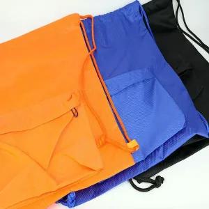 [골드스마일]스트링 백 농구공 축구공 운동용 가방 블루