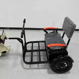 바이크 트레일러 전기 역삼륜 카트 전기자전거 수레 미채색