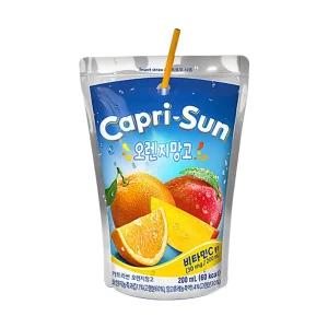 농심 카프리썬 오렌지망고 200ml 1개