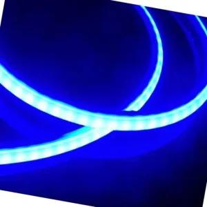 면발광 LED바 블루색 자동차용 유연한 조명 바 양면테이프 포함 승용차 유연한 플렉시블