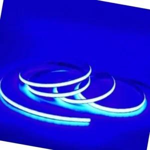 자동차 실내 조명 LED바 블루 DC5V용 플렉서블 라이트 간접등 발광