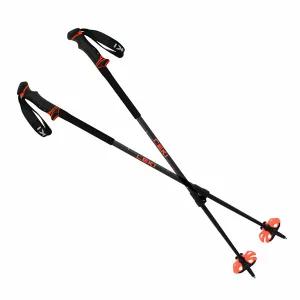LEKI 레키 헬리콘 라이트 2단 등산 스틱 지팡이 폴대 블랙 오렌지 65227431