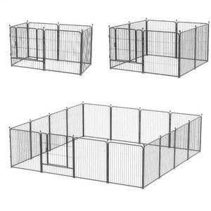 강아지울타리 애견울타리 야외 철장 휀스 애견 펜스 대형견 원형 철장