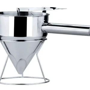 스텐 짤주머니 반죽디스펜서 붕어빵 타코야키 반죽통 깔때기 포함 반죽 스테인레스 타르트