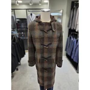 [지이크]파렌하이트 세이브존03 파렌하이트 가을 겨울 브라운 체크 더플 코트 FF-AGHLAX7 (S43302578