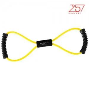 [골드스마일]운동용고무 로잉 스트레칭기구 튜빙 노랑 8자형