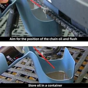 바이크 오토바이 및 자전거 오일 얼룩 보관 도구 상자 체인 안티 스프레이 청소제 스플래시 세트 널리 사용