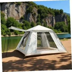 [골드스마일]캠핑텐트 소울캠프그늘막원터치텐트56인용피크닉캠핑텐트