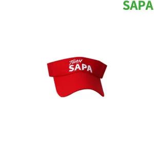 [골드스마일]싸파 TEAM SAPA 낚시모자 션샤인썬캡 SSC 001R 레드