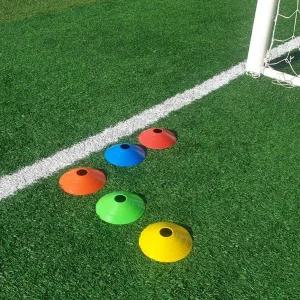 [골드스마일]접시콘 축구꼬깔 칼라 축구고깔콘 꼬깔 트레이닝