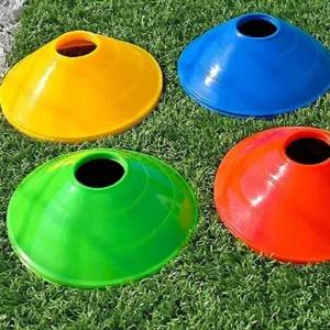 [골드스마일]축구연습콘 접시콘 낮은 낮은콘 11개 축구접시