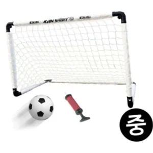 [골드스마일]접시콘 리바운더 중 어린이 축구연습 축구골대 휴대용축구골대
