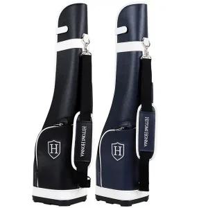 히토미 혼마 심플 배색 스탠드 하프백 파크골프가방