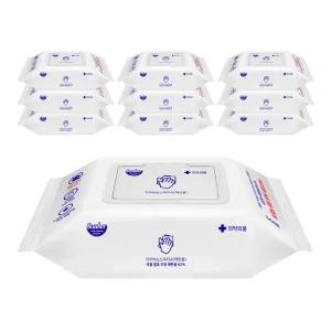 자우버 살균99.9 손소독티슈 50매입X10개