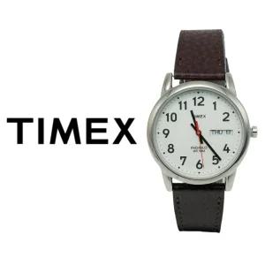 타이맥스 이지리더 클래식 가죽 손목시계 T20041