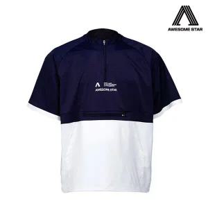 어썸스타 AP 하프 아노락 네이비/반팔티