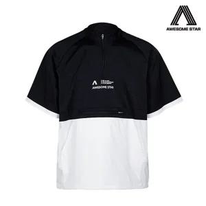 어썸스타 AP 하프 아노락 블랙/반팔티