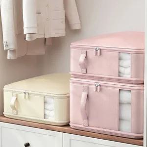 이불 수납 파우치/보관함/박스/정리/가방/옷정리/정리함/의류/수납함/옷보관/상자/보관/커버/간편한/옷장