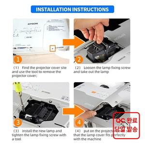 하이 퀄리티 AN-K15LP 교체 프로젝터 램프 샤프 XV-Z17000 XV-Z18000 XV-Z19000 하우징 포함