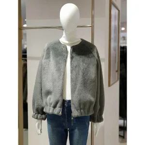 [에꼴드파리] (미센스) 페이크 퍼 무스탕 재킷 202ZMB4ZFUM202Z (P003732978)