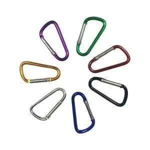 카라비너 랜덤 휴대용 가방 키링 캐핑 등산 (50개)