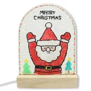 [하프클럽/]뚝딱 아크릴 무드등 만들기 겨울 인 만들기 유아 어린이집 교구