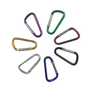 [하프클럽/]카라비너 랜덤 휴대용 가방 키링 캐핑 등산 (50개)