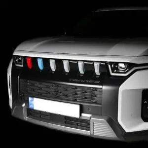 토레스 튜닝 그릴커버 악세사리 몰딩 용품