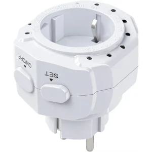 가전제품 범위2개의 디스플12가지 상태를 갖춘 소켓 시간 측정기 버튼조명 타이머 카다운 AB46L P EU