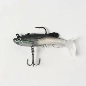 웨이트훅 쉐드웜 루어 지그 갈치 배스낚시 다크그레이