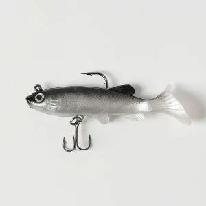 웨이트훅 쉐드웜 루어 지그 갈치 배스낚시 블랙화이트