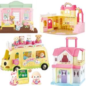 콩지래빗 디럭스하우스 가방유치원 스페셜세트 유치원버스 캠핑카 키즈카페 어린이병원