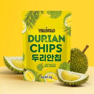 [ 옐로욜로 ] 두리안칩 25g 5봉