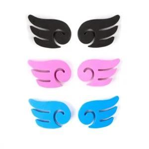 국산 엔젤하트 도어가드 4P 날개 모양 스티커 쿠션 가드 차량 문콕 방지 차량 보호 패드