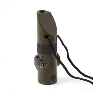 생존용 LED 호루라기 나침반 반사경 멀티기능 안전 도구