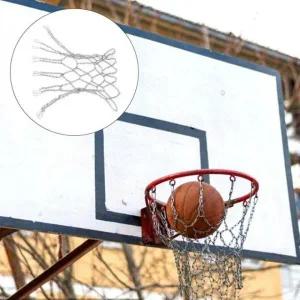 농구 골대 금속 체인망 녹슬지 않는 내구성 림 그물망