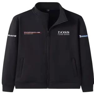 레이싱 자켓 재킷 점퍼 유니폼 모터팀 포르쉐 모터스포츠 레트로 복고풍 엔틱 시리즈 콜라보레이션 아우터