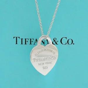 앤코 92.5 Return to Tiffany 하트 팬던트 목걸이